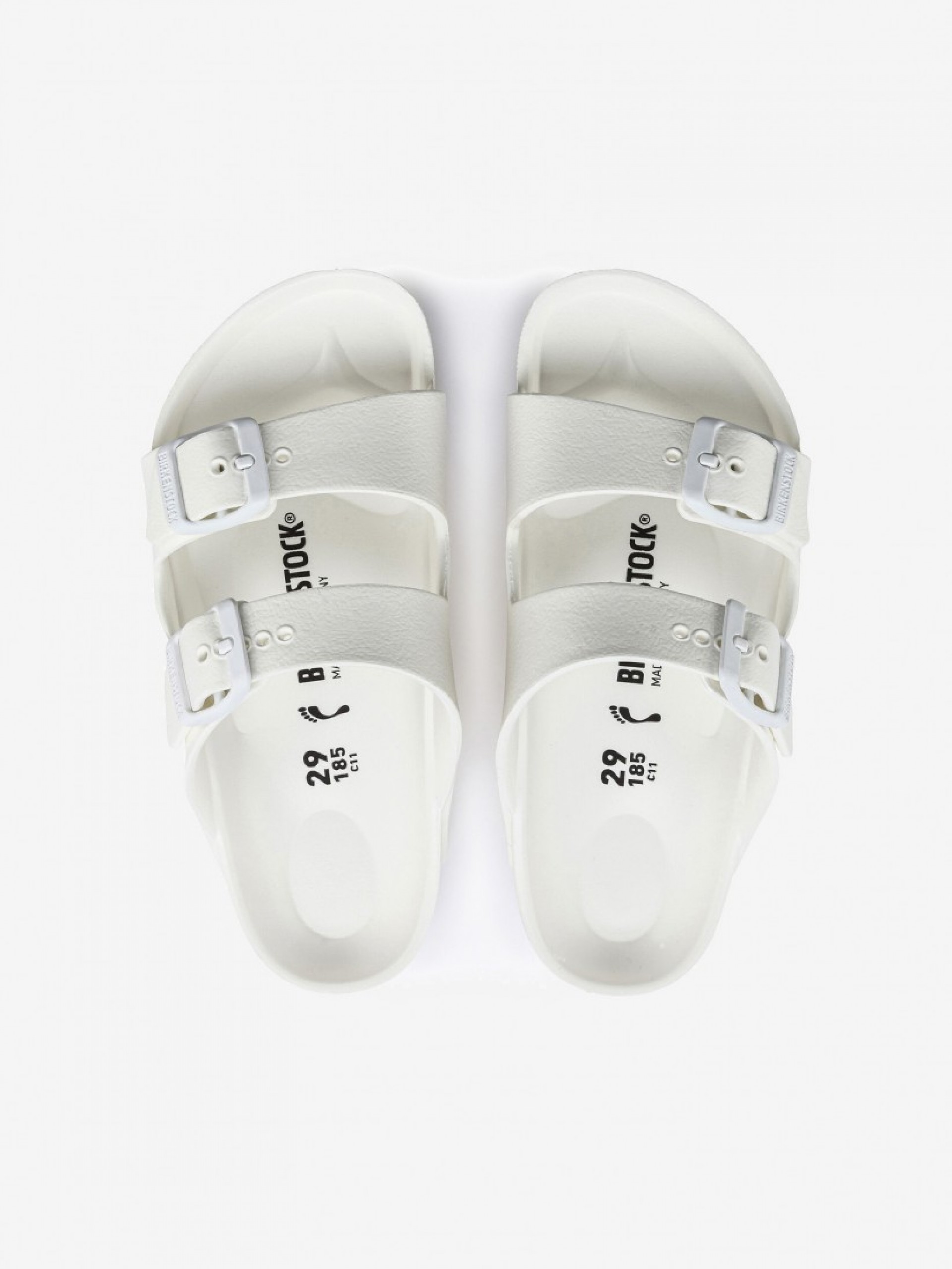 Chinelos Birkenstock Arizona Eva Kids Brancos