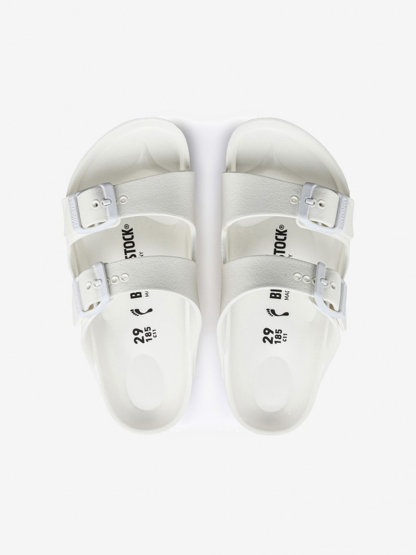 Birkenstock Arizona Eva Kids White Slides