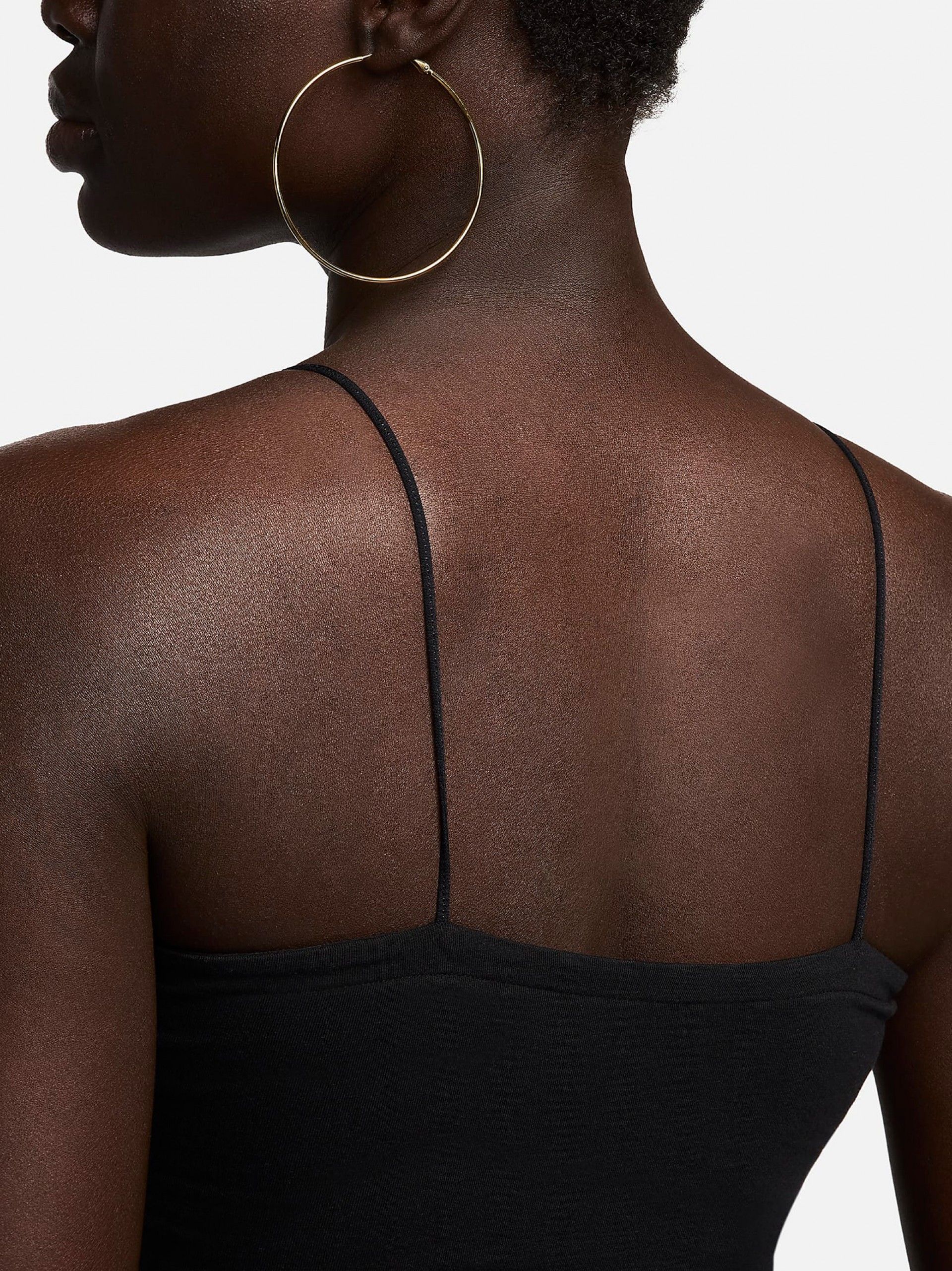 T-shirt sem Mangas Nike Sportswear Chill Knit Preta Para Mulher