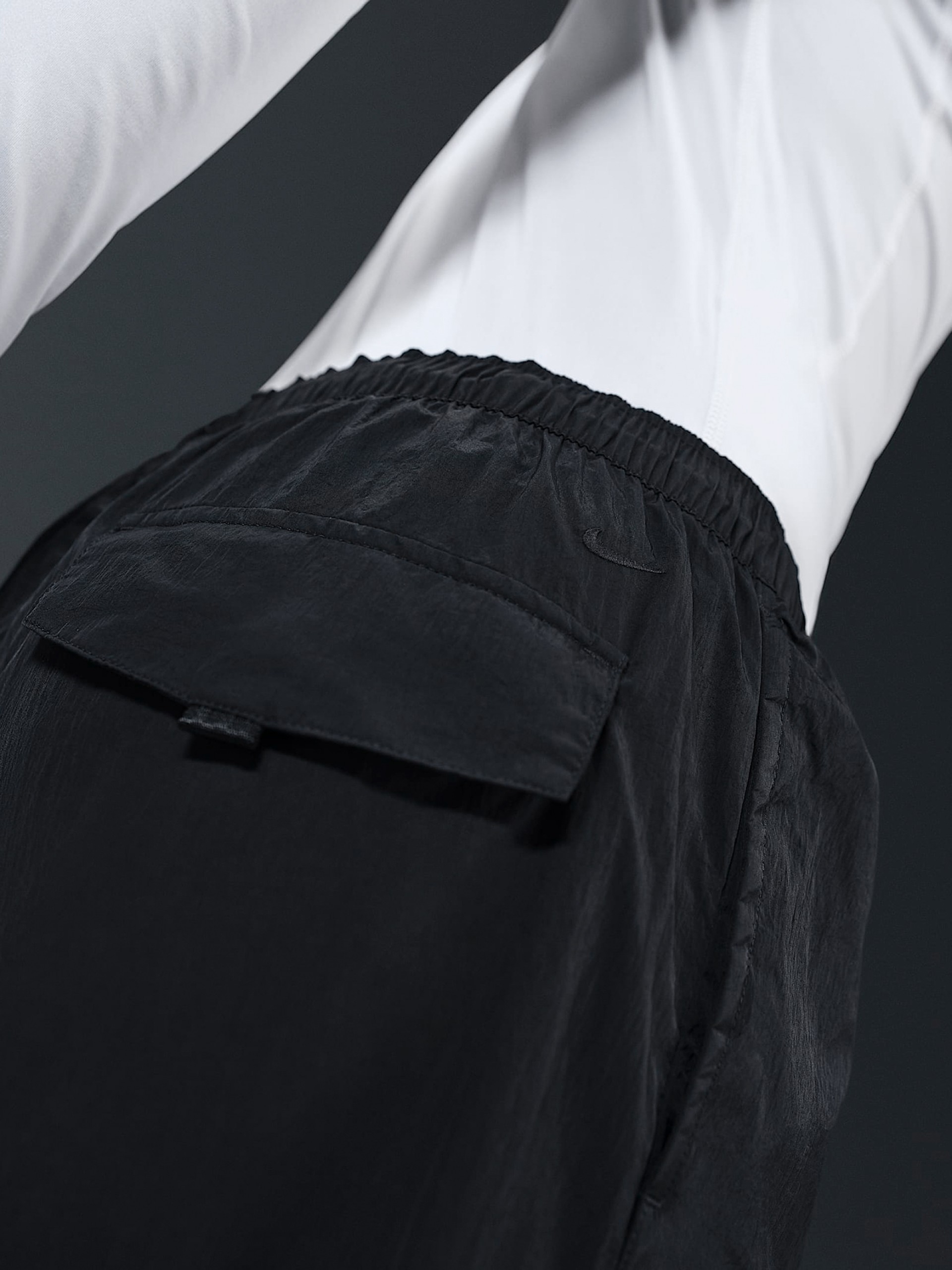 Nike Tech Woven Cargo Black Shorts For Men