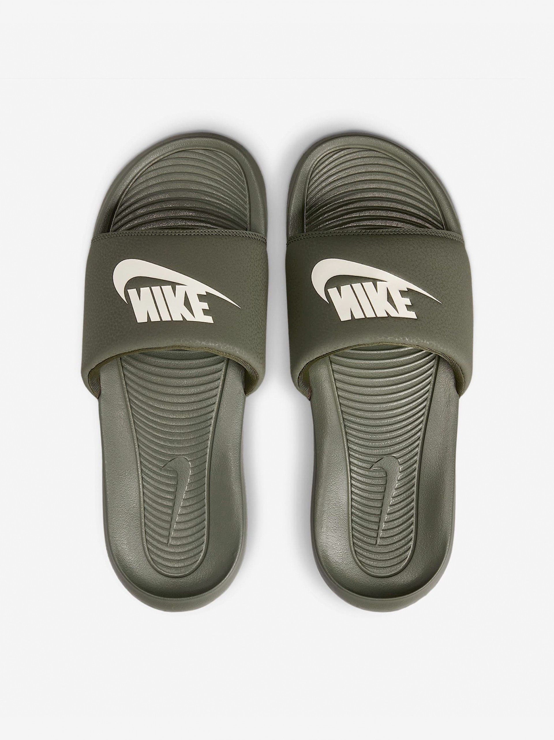 Chanclas Nike Victori One Verdes Para Hombre