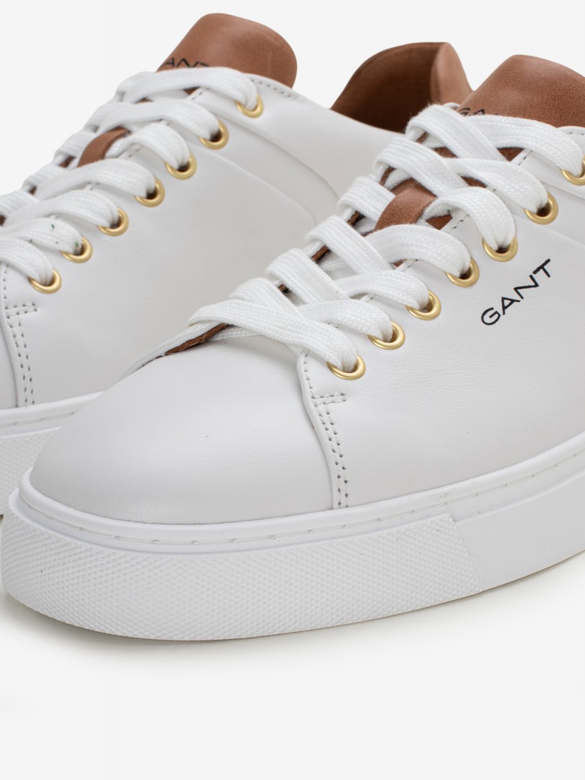 Gant Mc Julien White and Camel Sneakers