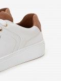 Gant Mc Julien White and Camel Sneakers