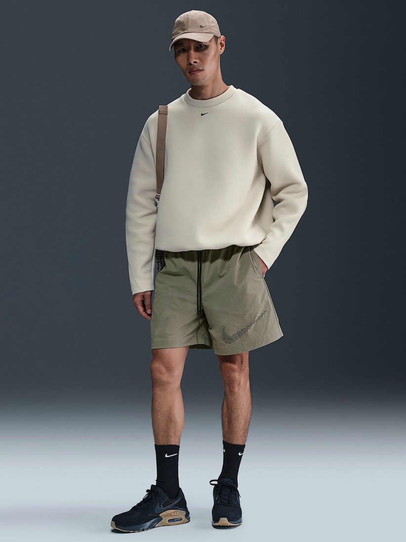 Nike Tech Woven Green Shorts For Men