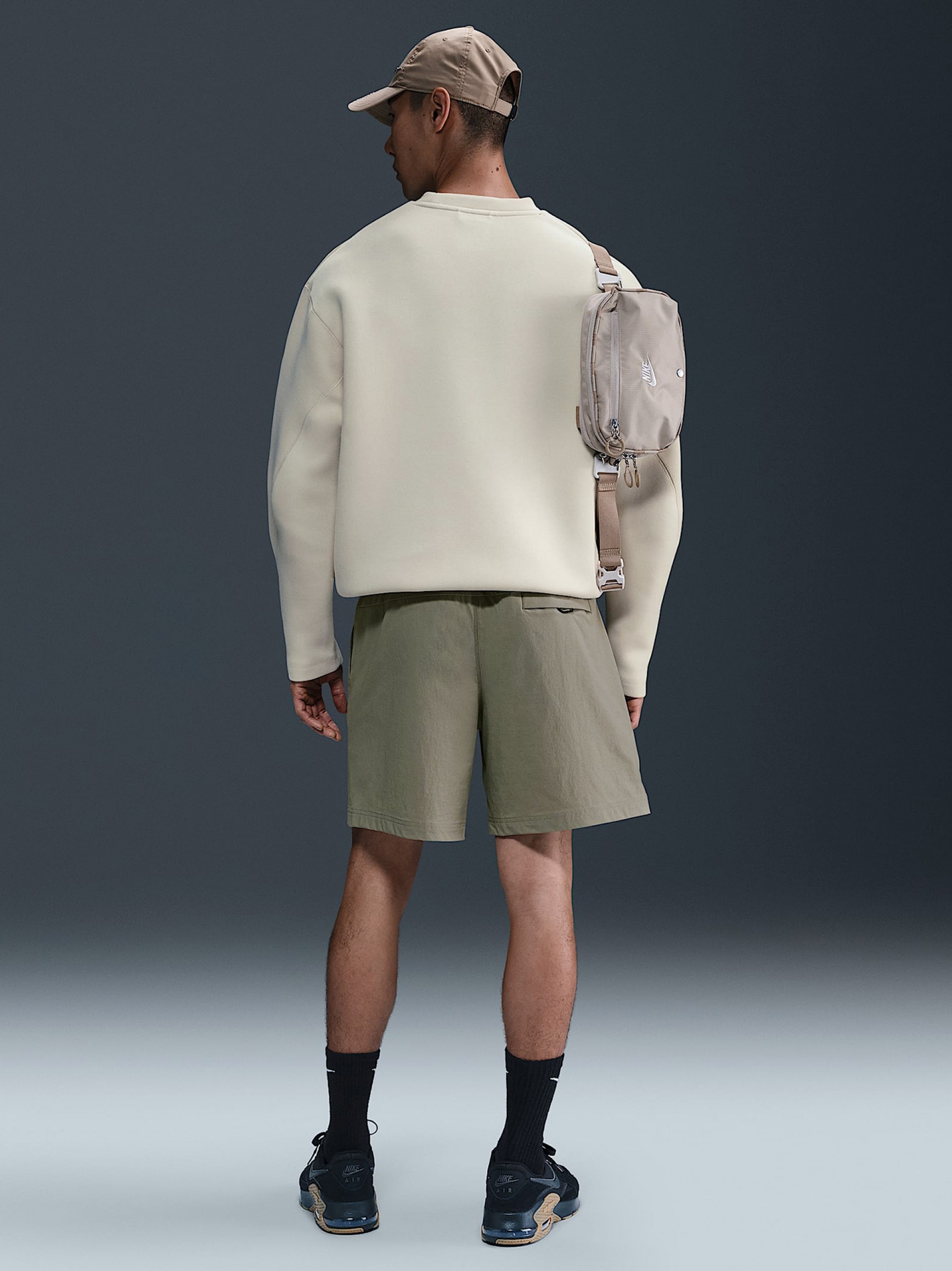 Nike Tech Woven Green Shorts For Men