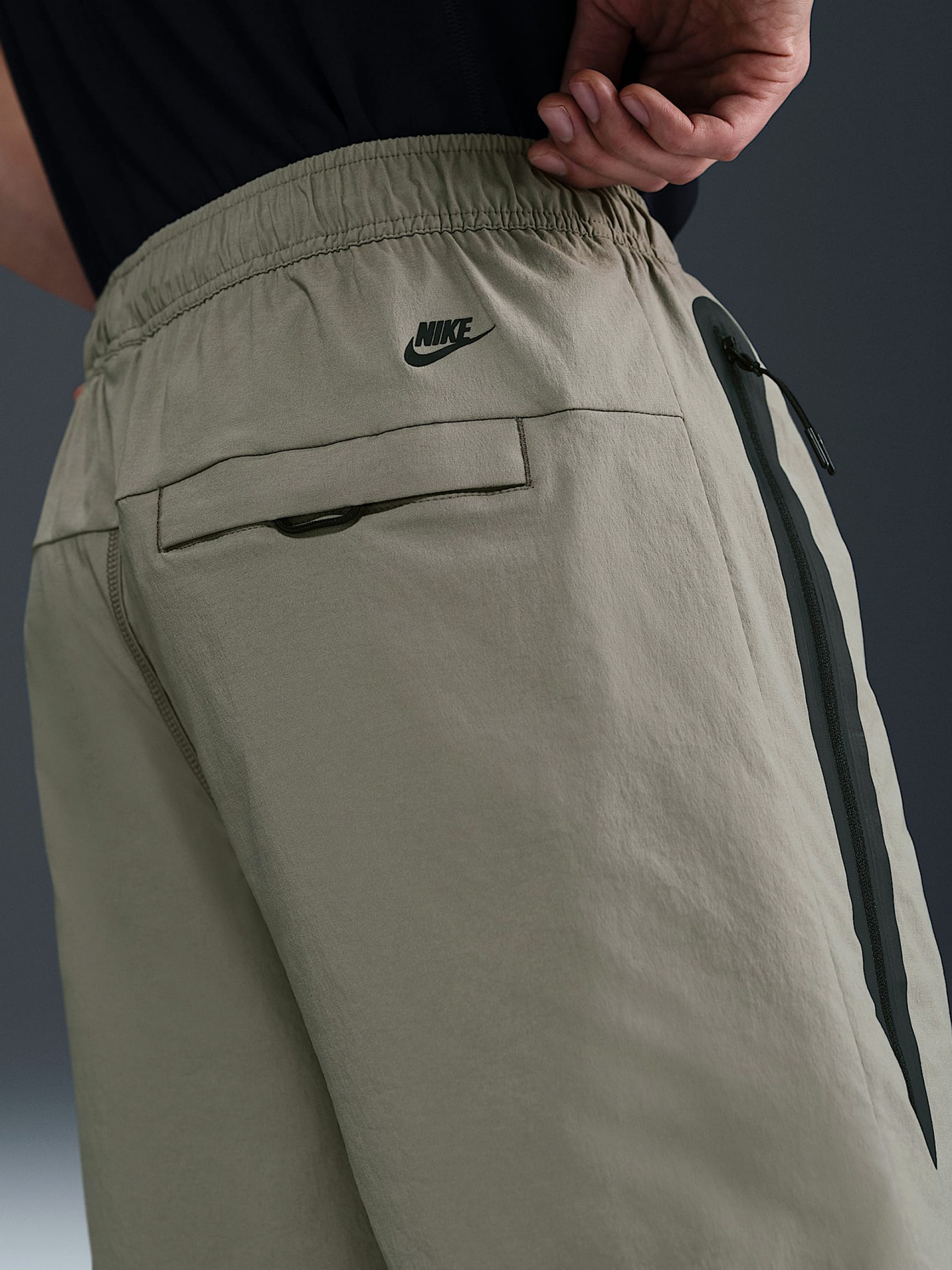 Nike Tech Woven Green Shorts For Men