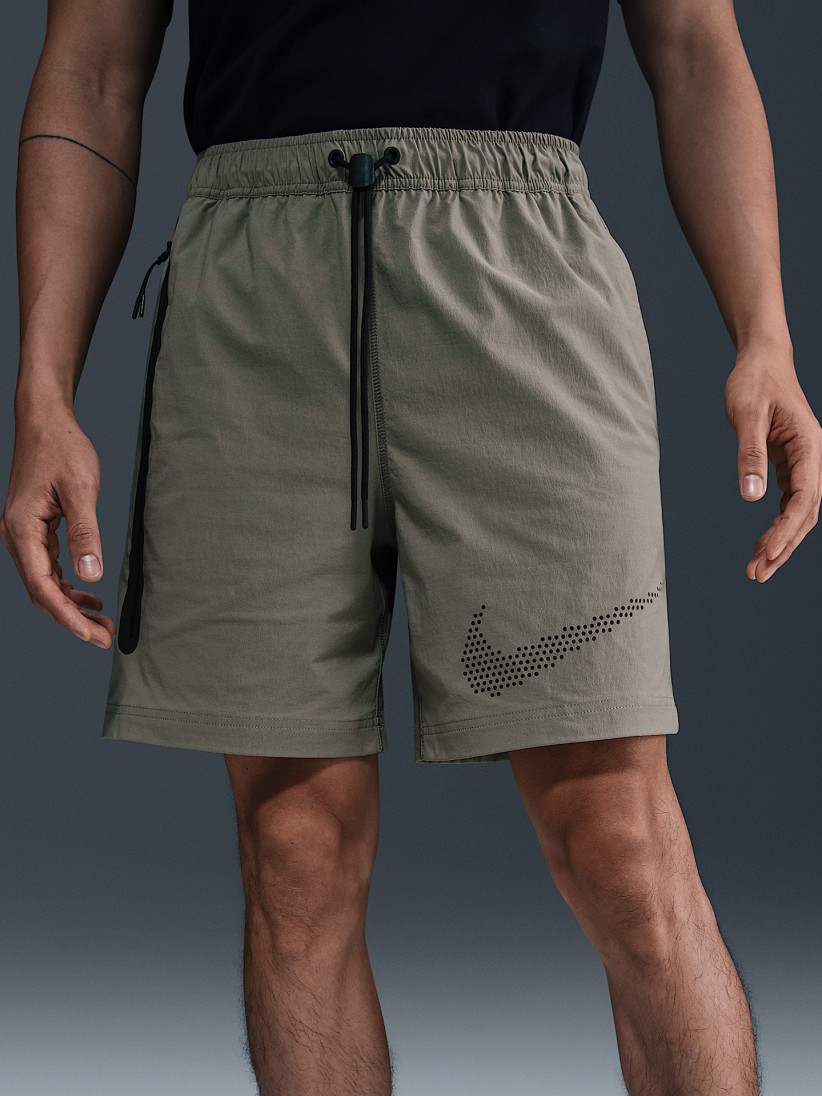 Nike Tech Woven Green Shorts For Men