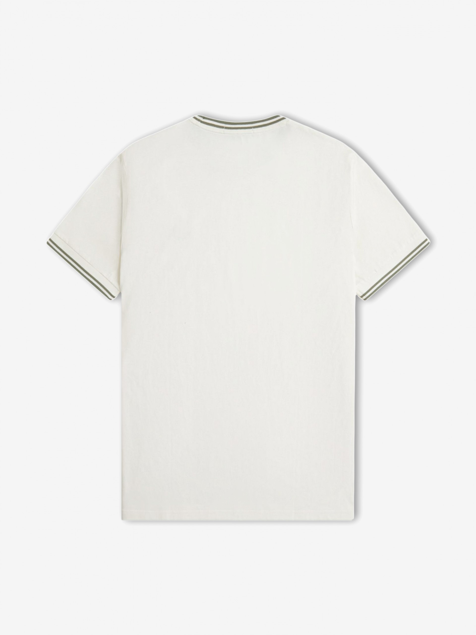 T-shirt Fred Perry Twin Tipped Branca e Verde