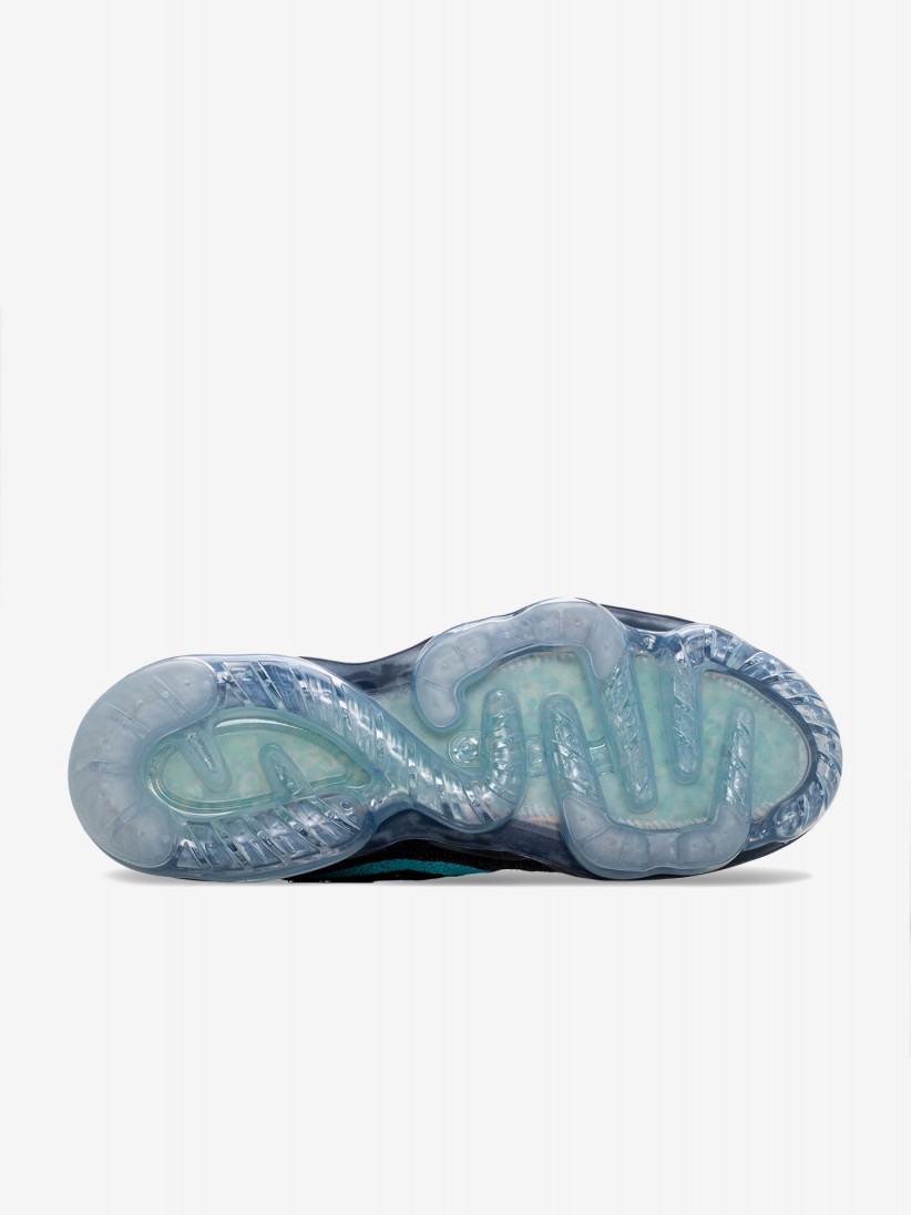 Sapatilhas Nike Air Vapormax 2023 Flyknit Pretas e Azuis Para Homem