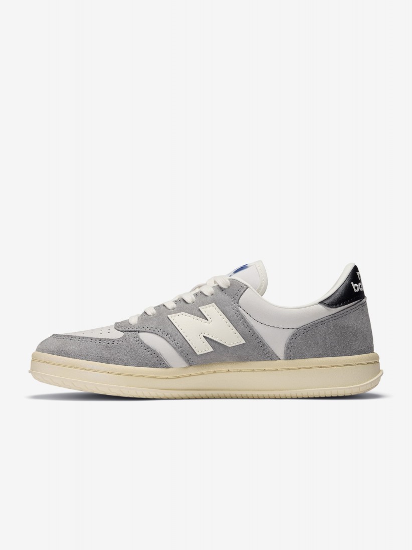 Sapatilhas New Balance T500 V1 Cinzentas e Brancas