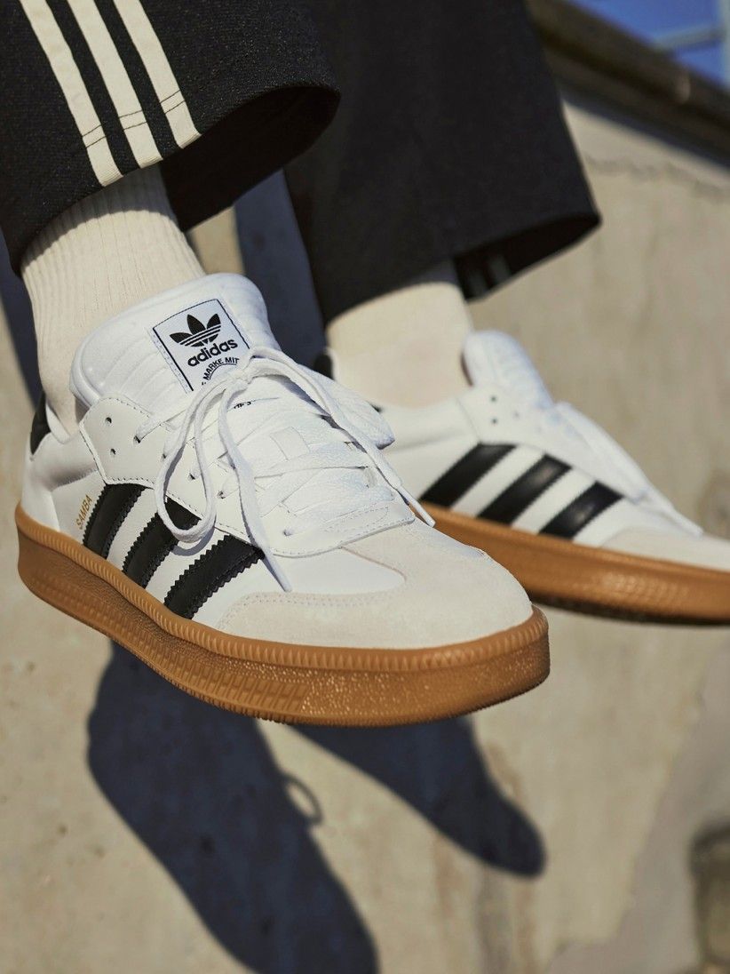 Zapatillas Adidas Samba XLG Blancas y Negras