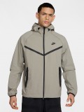 Nike Tech Woven Green Hooded Windbreaker Jacket For Men
