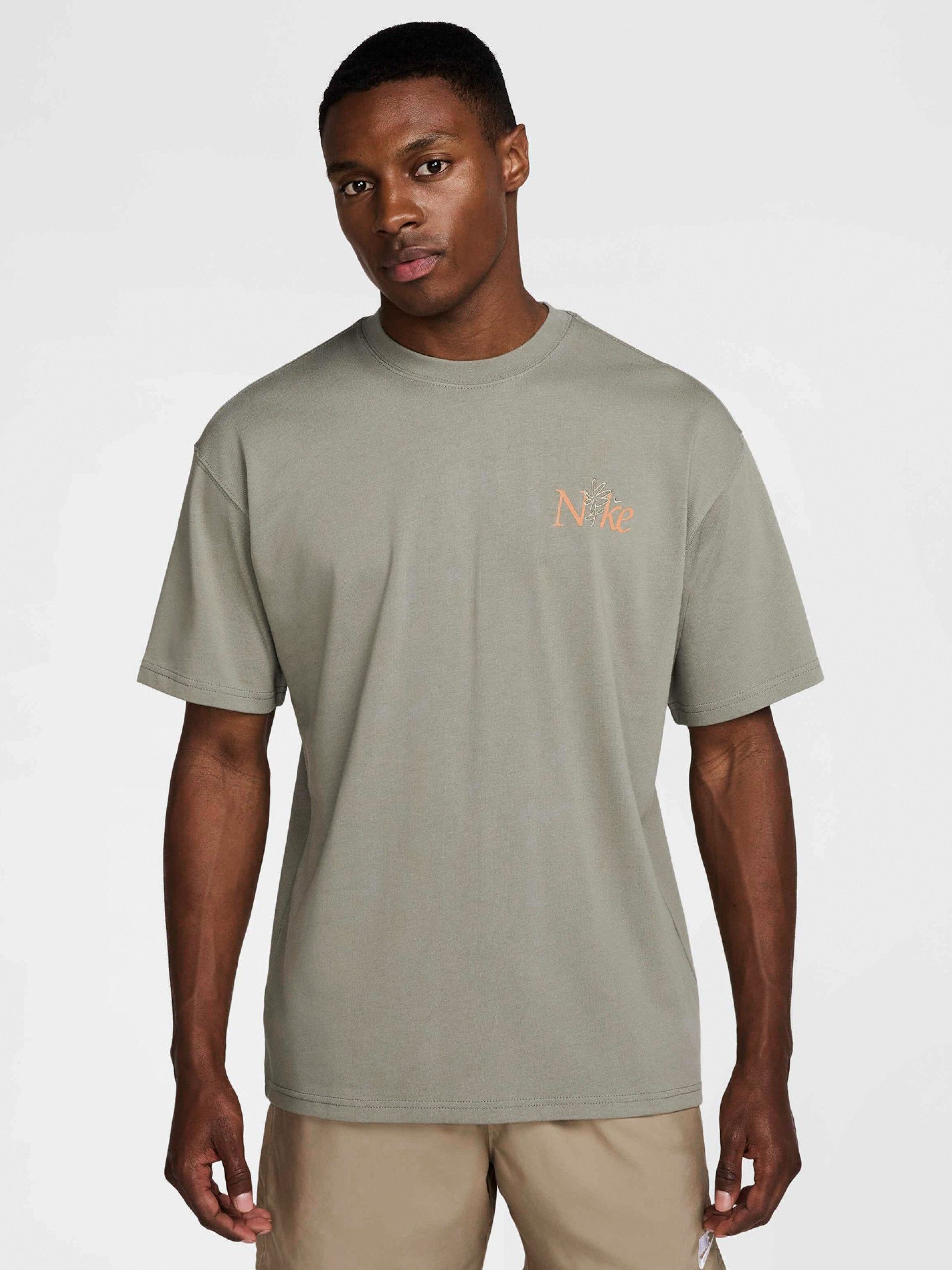 T-shirt Nike Sportswear Max90 Verde Para Homem