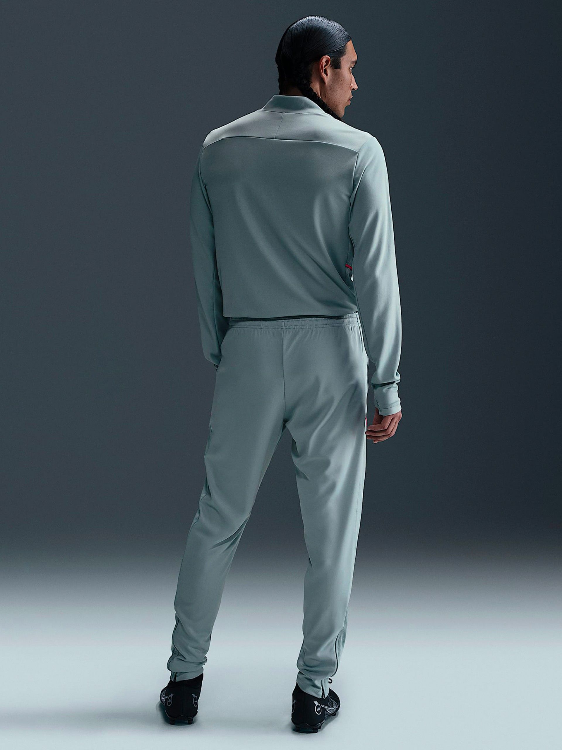 Calças de Futebol Nike Academy Dri-FIT Azuis e Rosa Para Homem