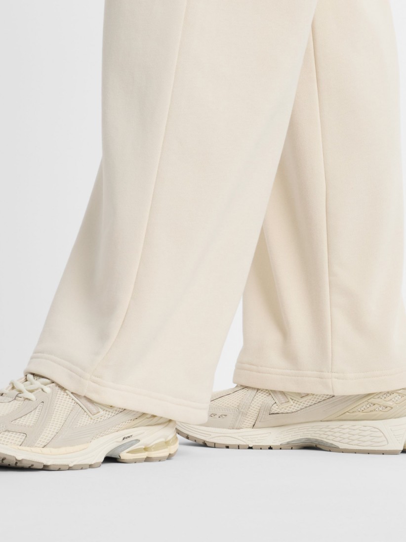 New Balance Coastal Fleece Beige Trousers