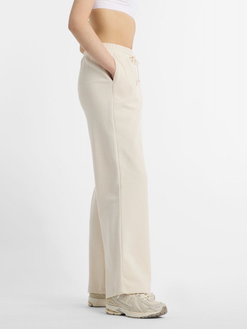 New Balance Coastal Fleece Beige Trousers