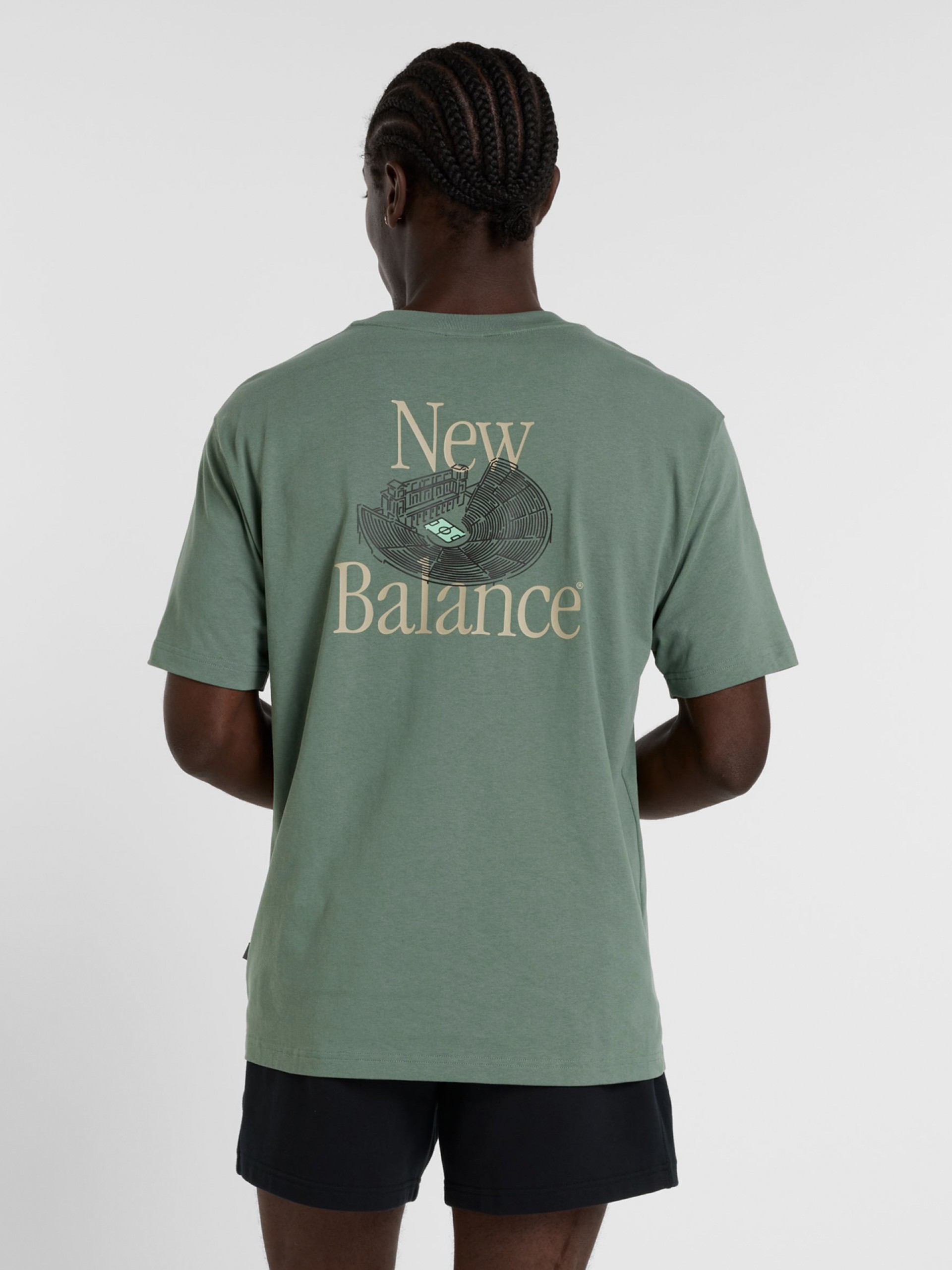 T-shirt New Balance X Debut Pitch Verde