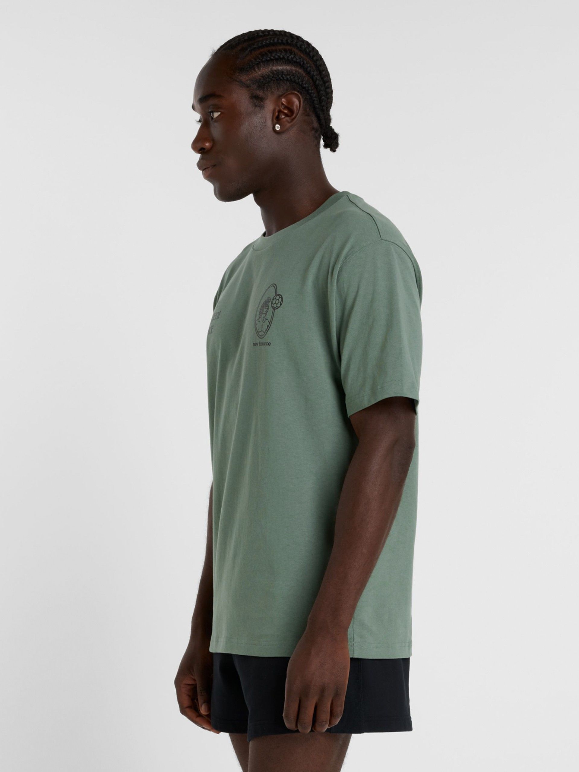 T-shirt New Balance X Debut Pitch Verde
