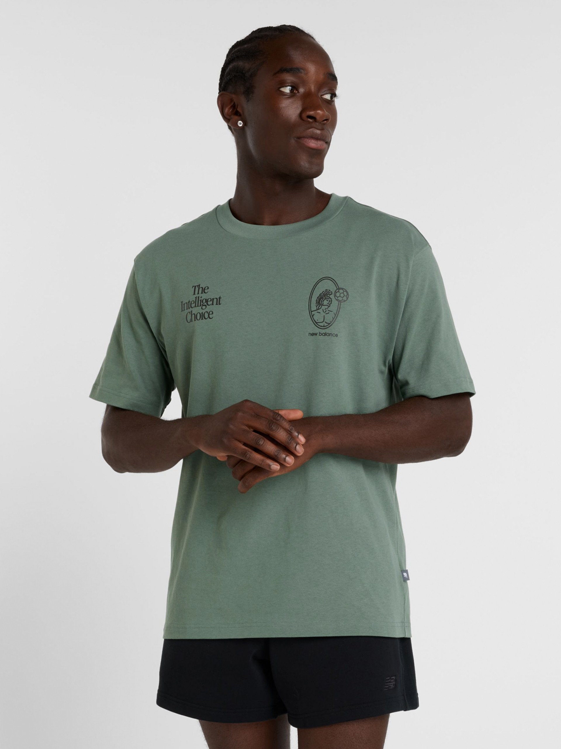 T-shirt New Balance X Debut Pitch Verde