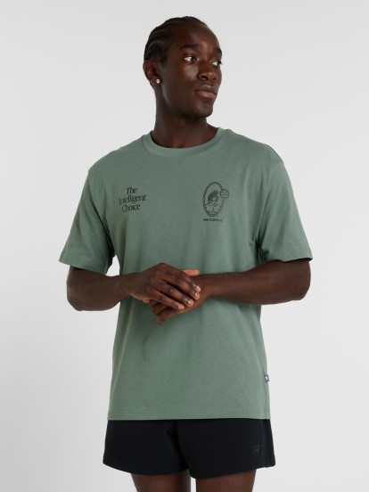 T-shirt New Balance X Debut Pitch Verde