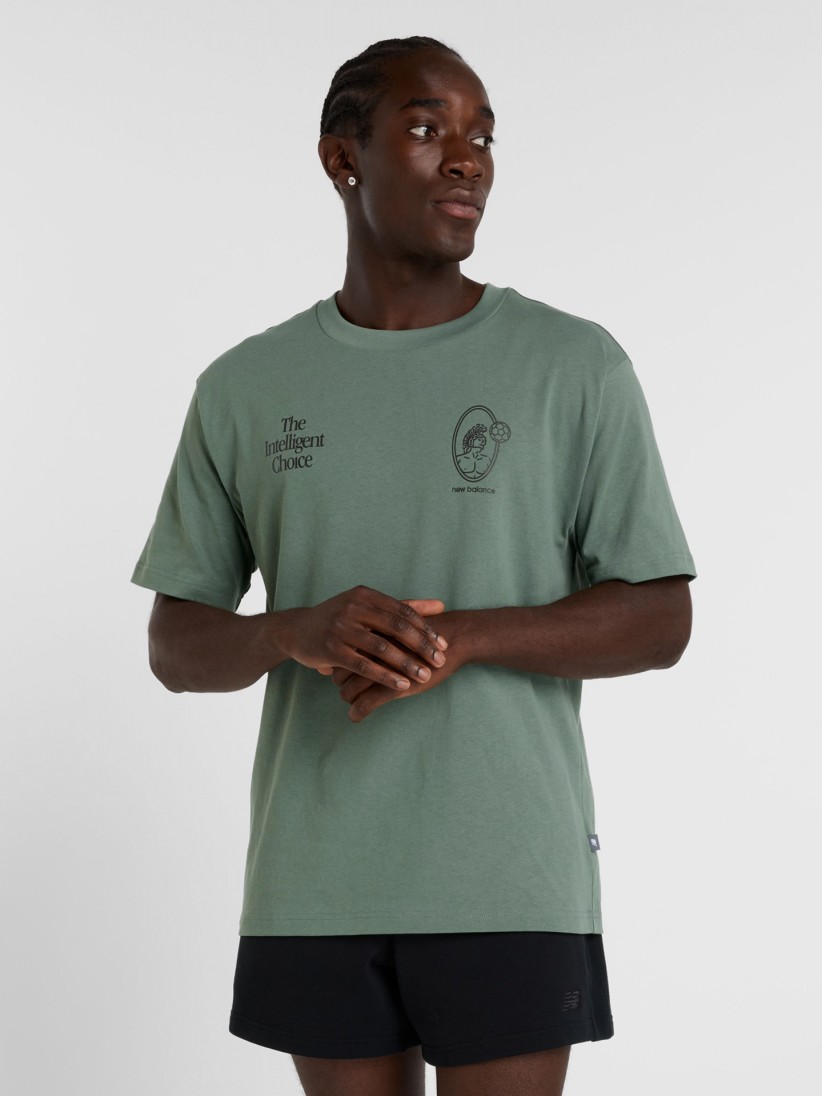 T-shirt New Balance X Debut Pitch Verde