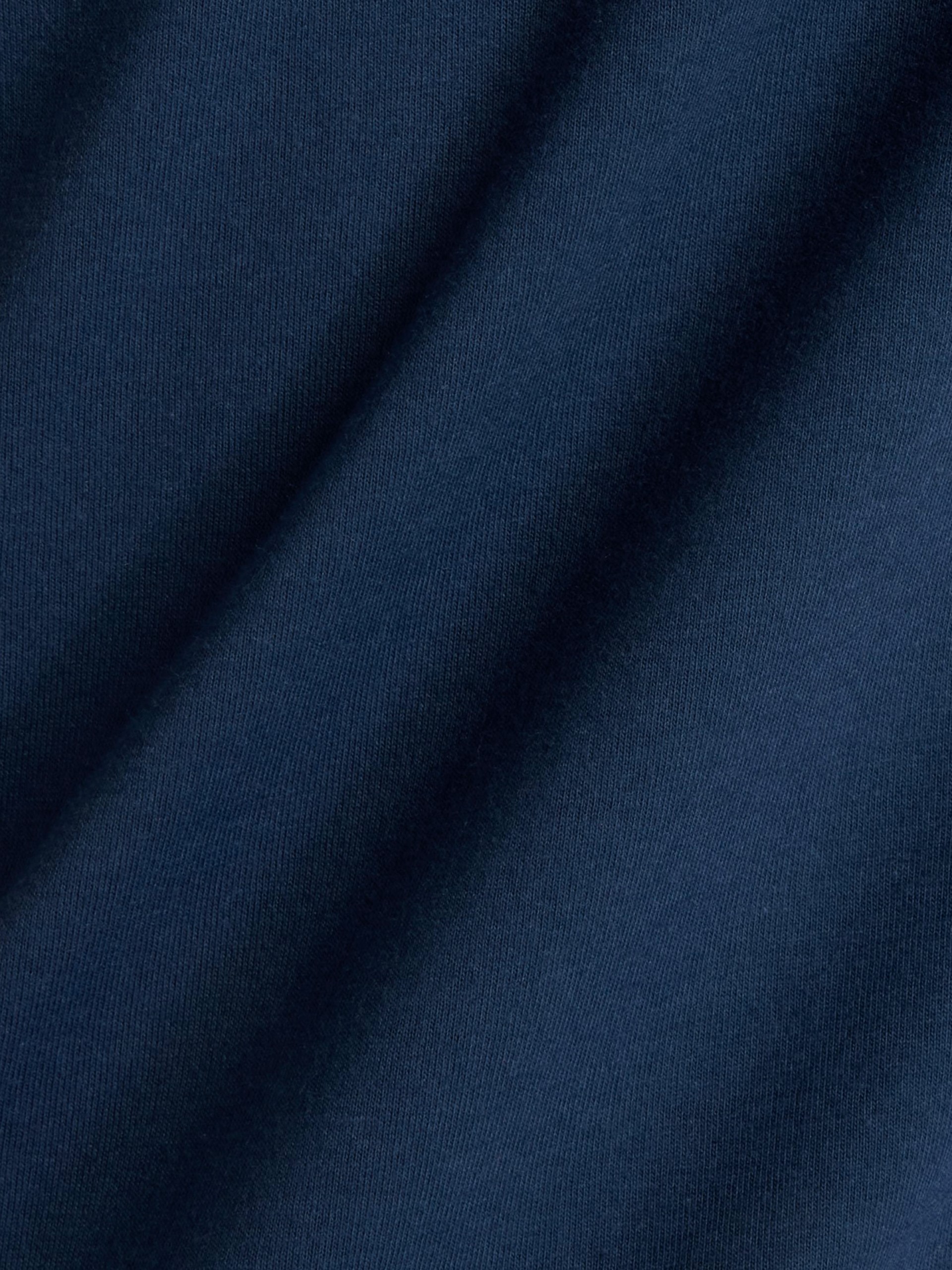 New Balance Heathertech Logo Blue T-shirt