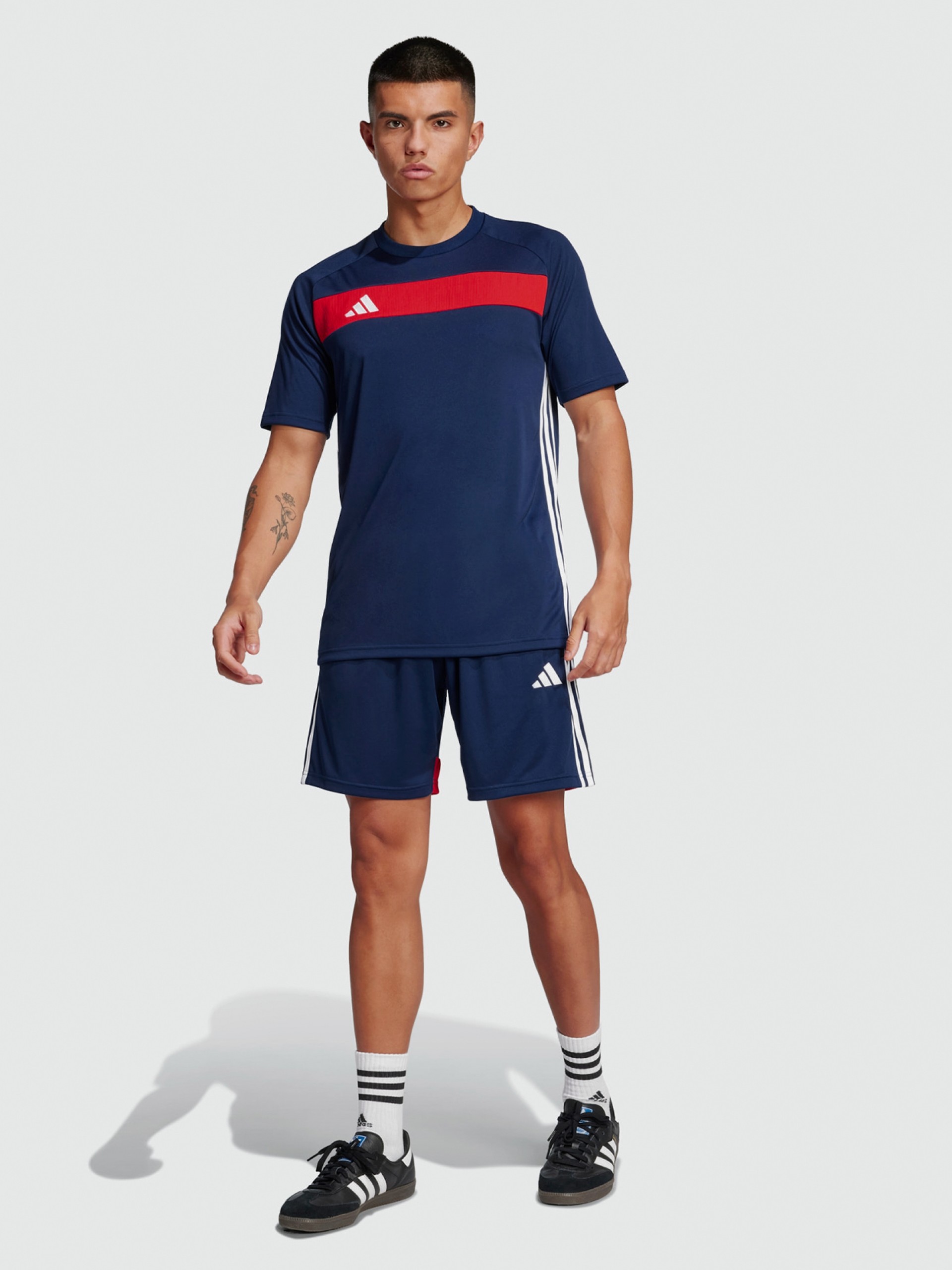 Adidas Tiro 25 Essentials Blue Football T-shirt