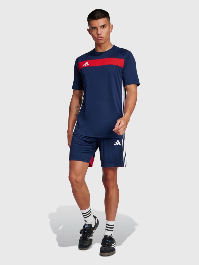 Pantalones Cortos de Ftbol Adidas Tiro 25 Essentials Azules