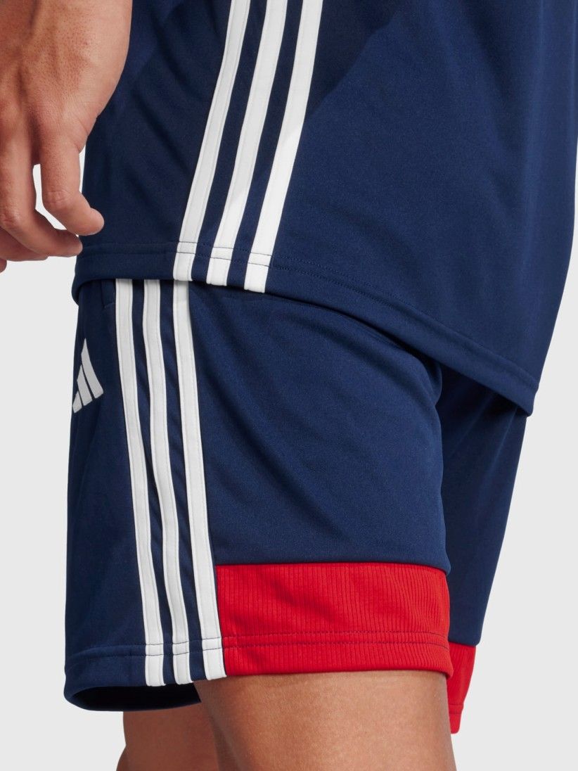 Pantalones Cortos de Ftbol Adidas Tiro 25 Essentials Azules