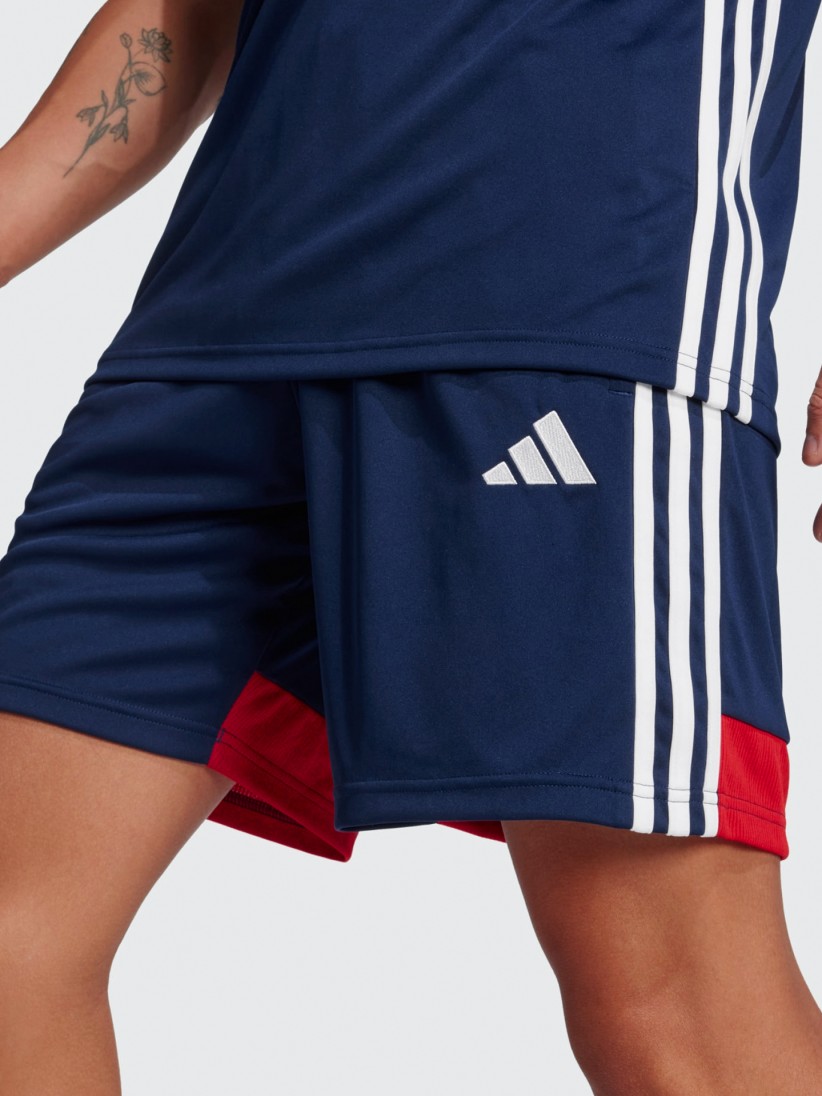 Pantalones Cortos de Ftbol Adidas Tiro 25 Essentials Azules