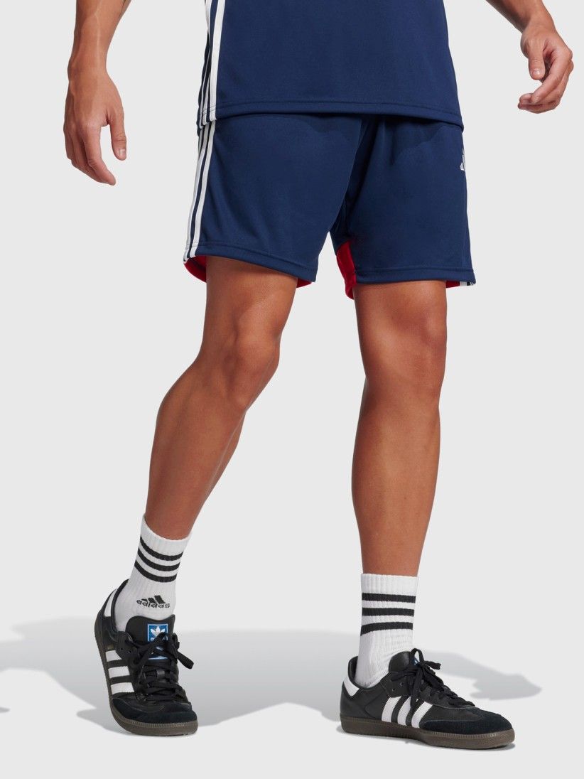 Pantalones Cortos de Ftbol Adidas Tiro 25 Essentials Azules