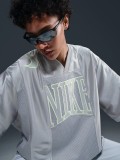 Nike Sportswear Street Silver and Green T-shirt For Women