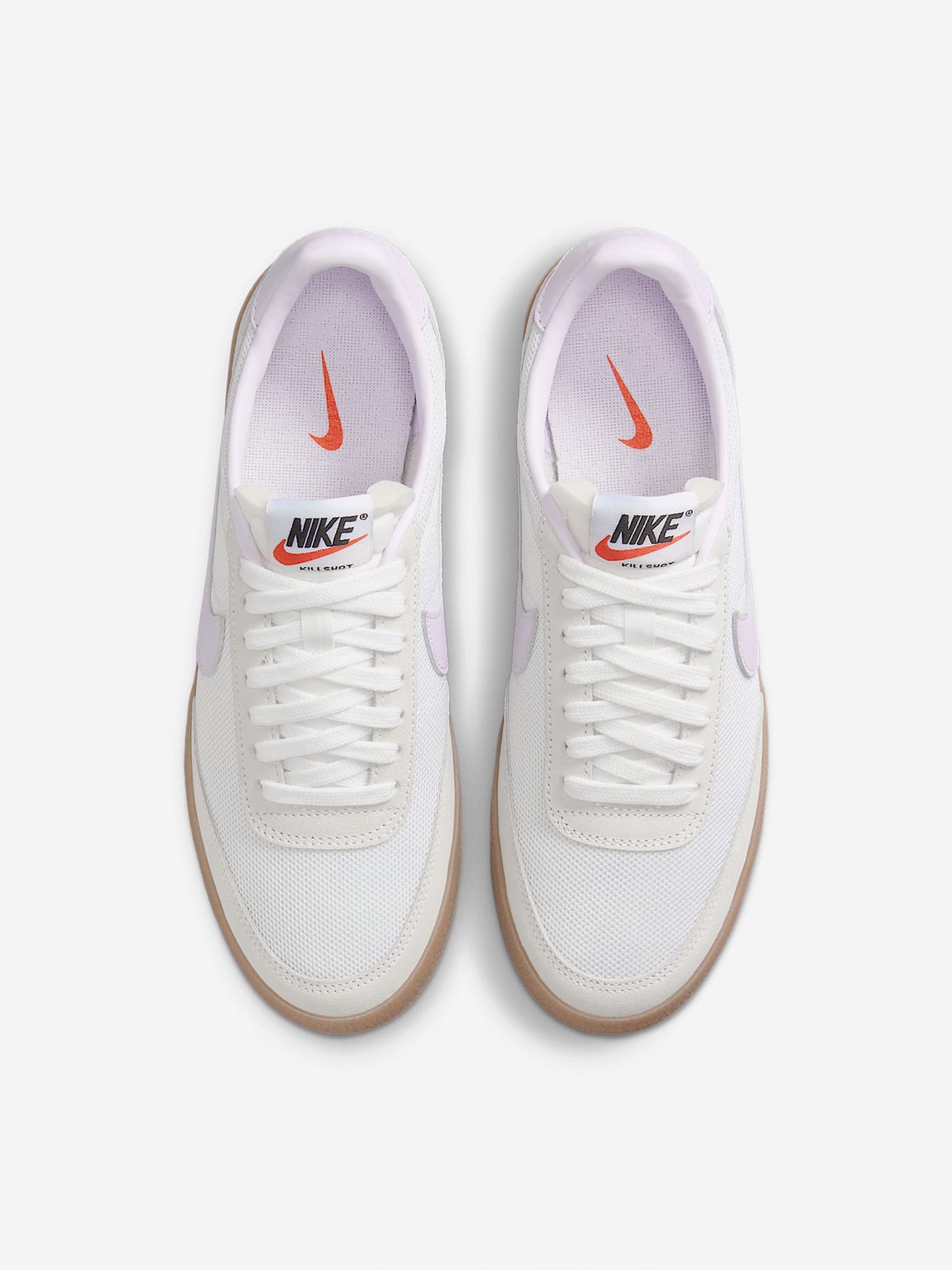 Sapatilhas Nike Killshot 2 Brancas e Lilás Para Mulher