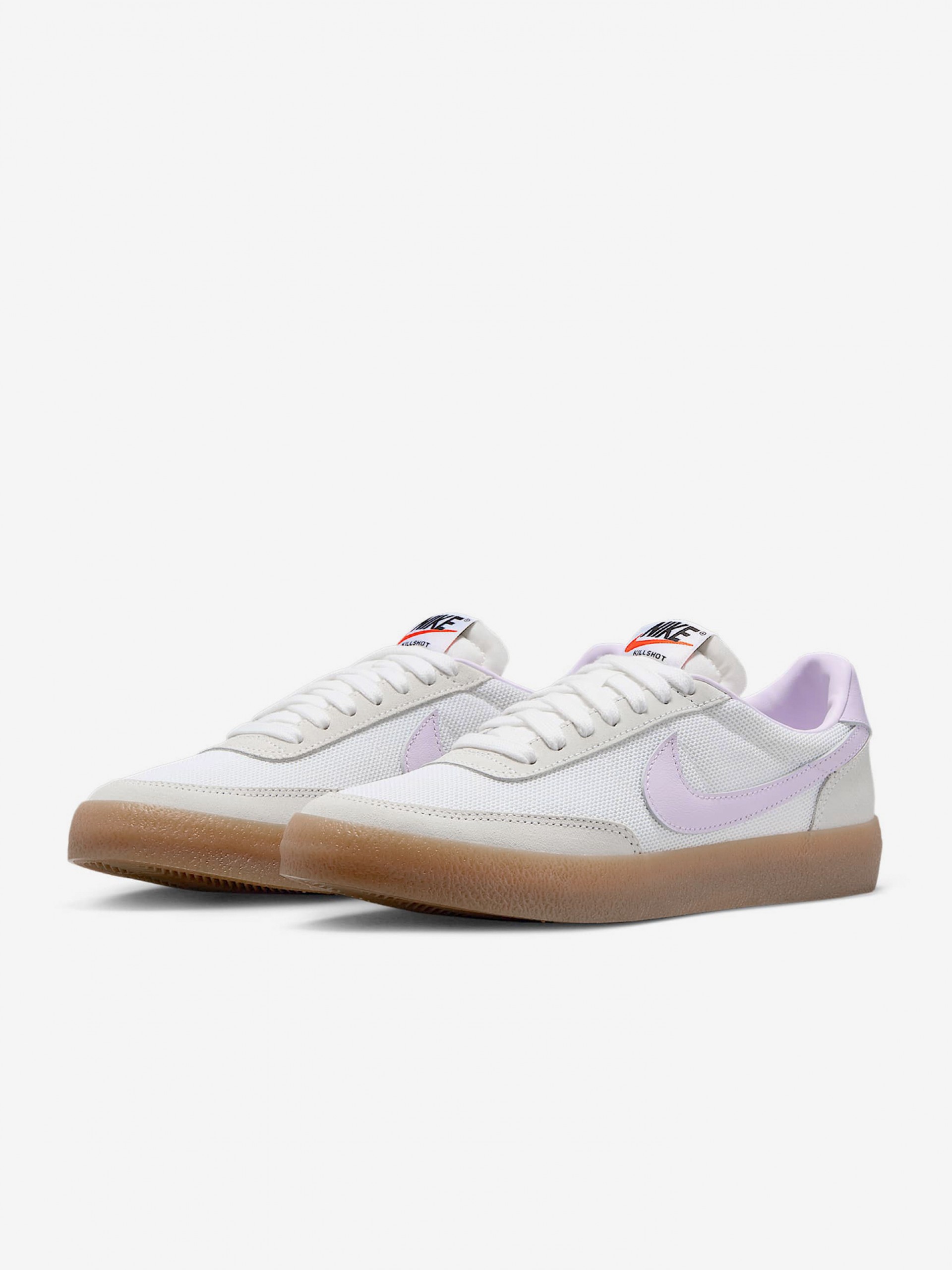 Sapatilhas Nike Killshot 2 Brancas e Lilás Para Mulher