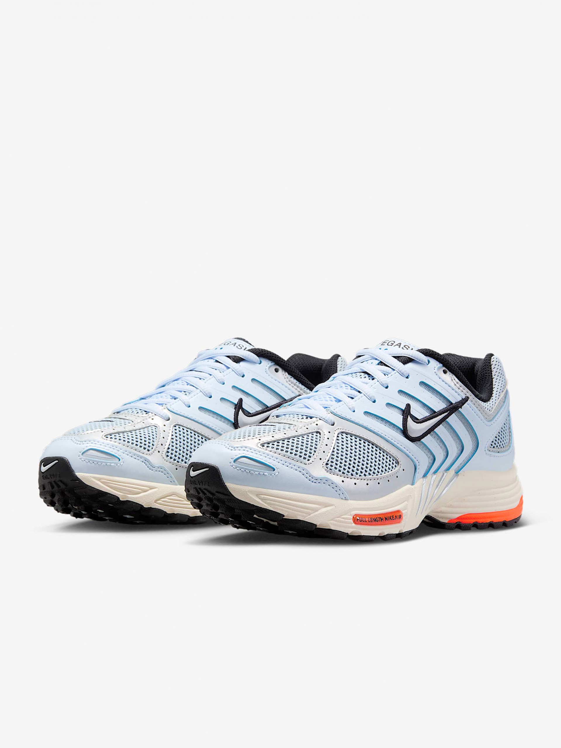 Sapatilhas Nike Air Pegasus 2005 Azuis e Prateadas Para Mulher