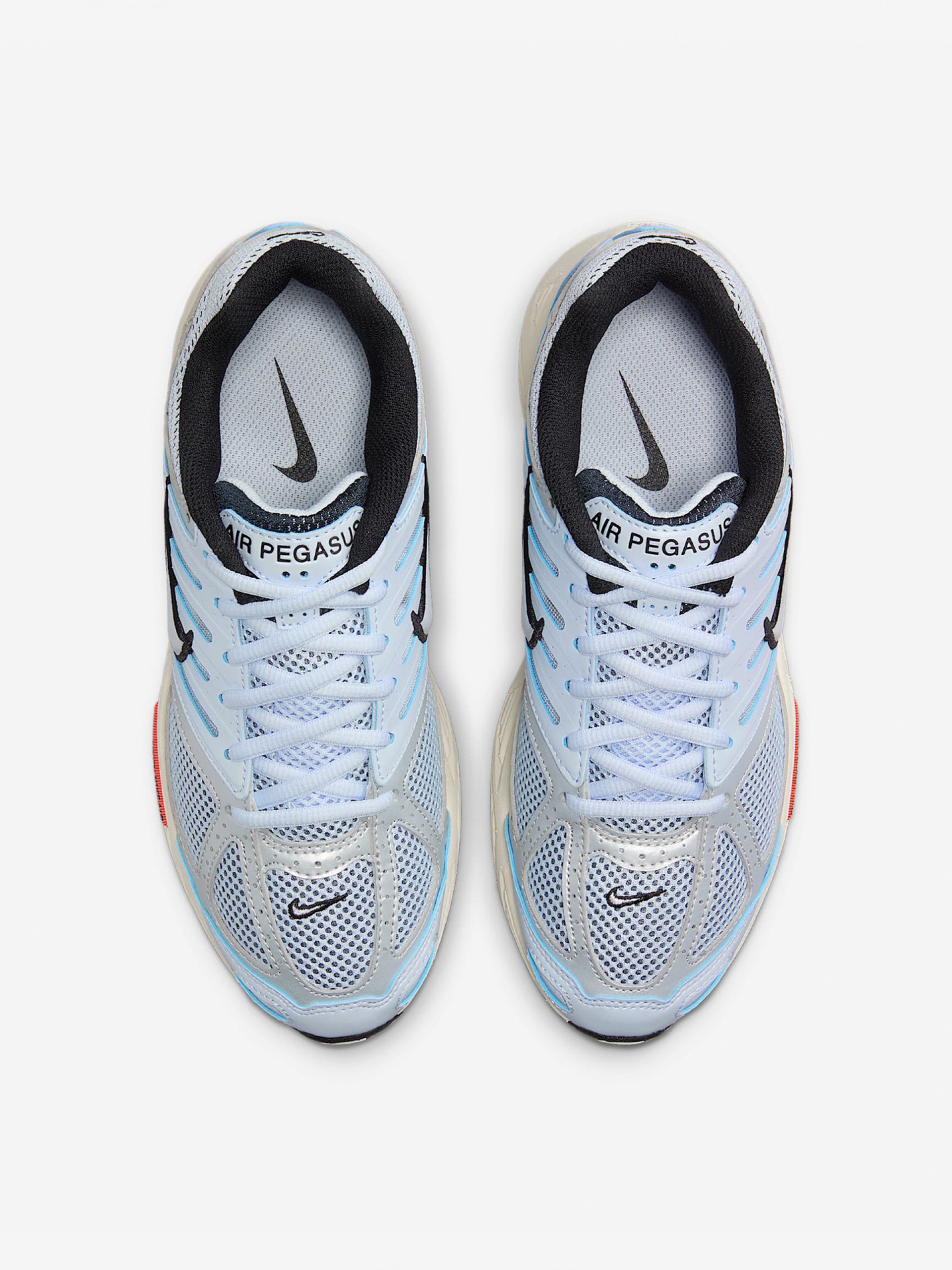 Sapatilhas Nike Air Pegasus 2005 Azuis e Prateadas Para Mulher