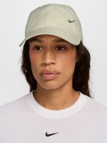 Nike Dri-FIT Club Unstructured Metal Swoosh Beige Cap