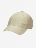 Nike Dri-FIT Club Unstructured Metal Swoosh Beige Cap