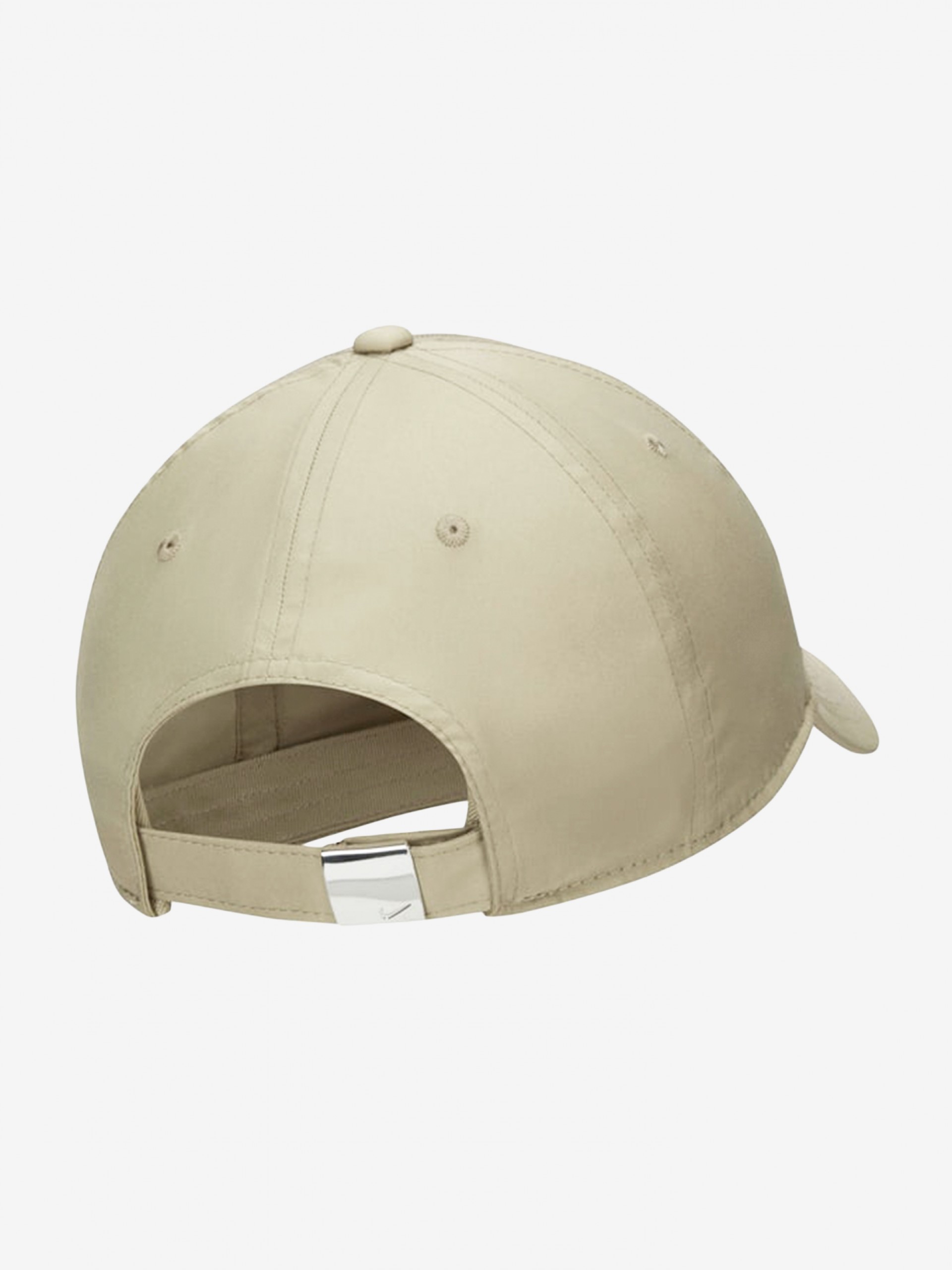 Gorra Nike Dri-FIT Club Unstructured Metal Swoosh Beige