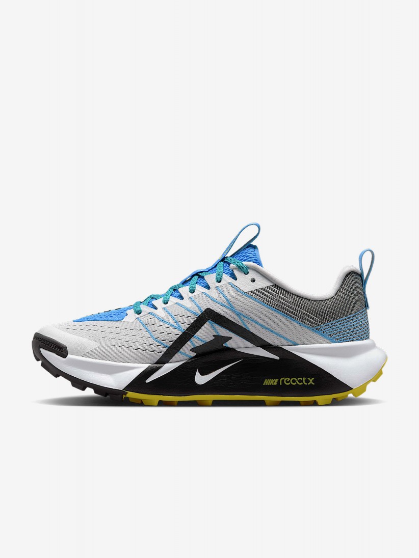 Sapatilhas de Trail Nike Wildhorse 10 Cinzentas e Azuis Para Mulher