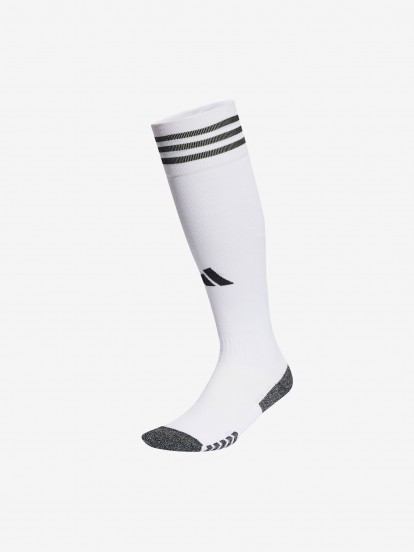 Meias de Futebol Adidas Milano 23 Brancas e Cinzentas