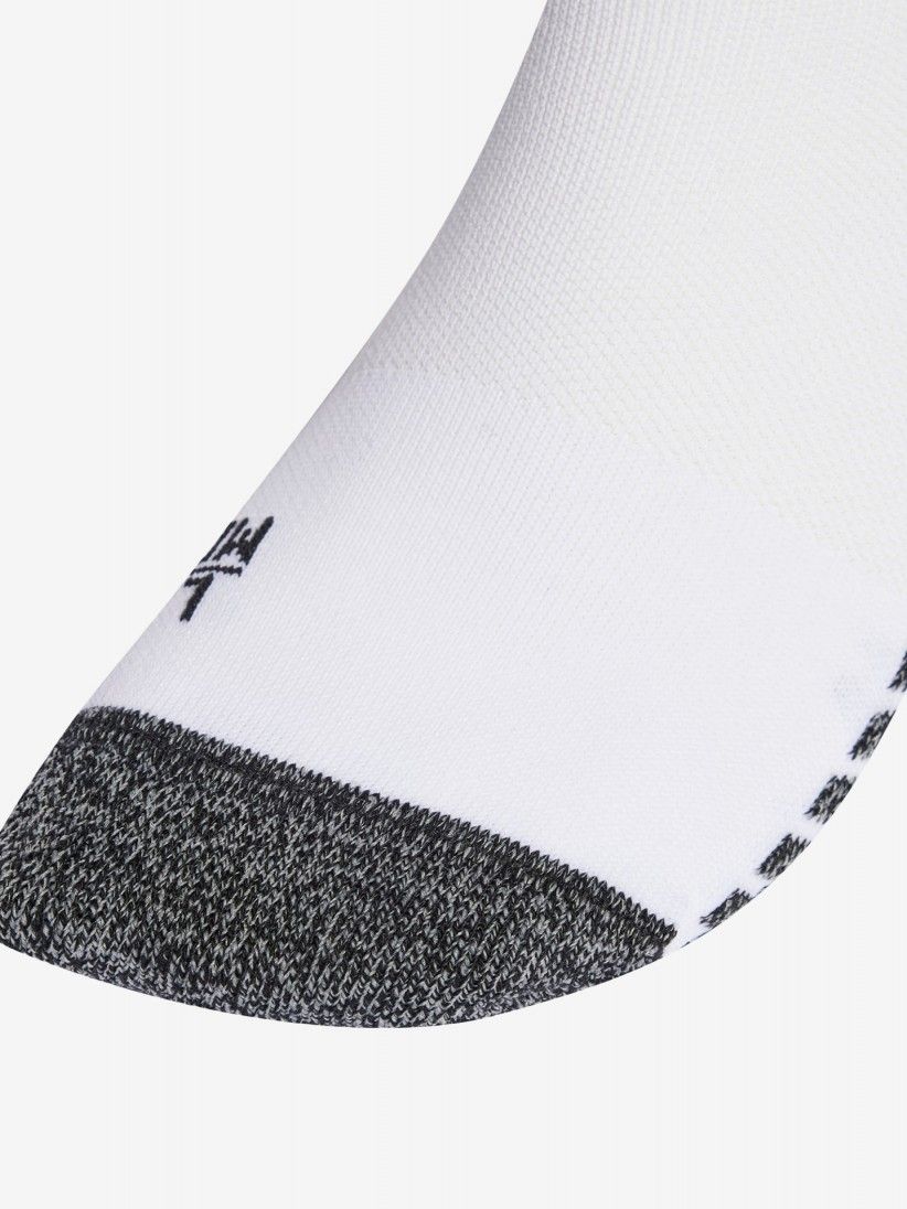Meias de Futebol Adidas Milano 23 Brancas e Cinzentas