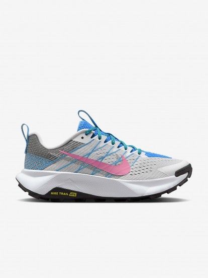 Nike Wildhorse 10 Grey and Blue Trail Trainers For Women