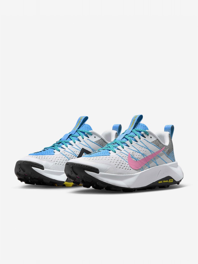 Sapatilhas de Trail Nike Wildhorse 10 Cinzentas e Azuis Para Mulher