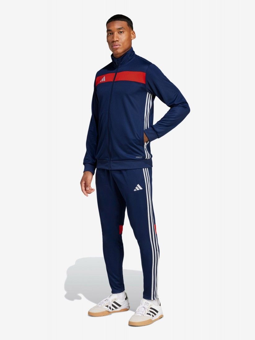 Chndal Adidas Tiro 25 Essentials Azul y Rojo