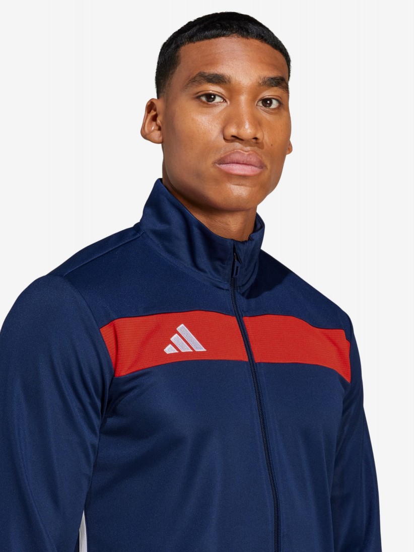 Chndal Adidas Tiro 25 Essentials Azul y Rojo