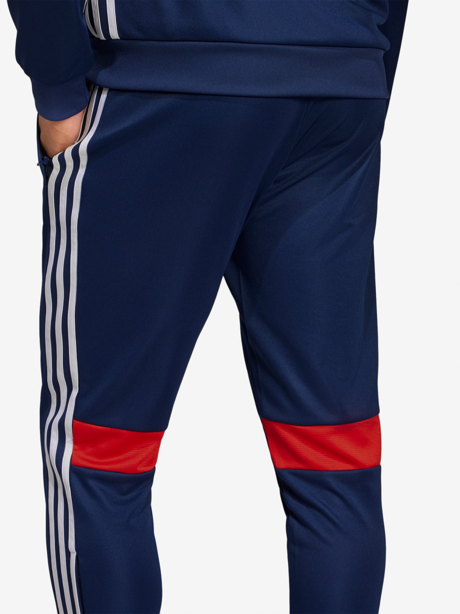 Adidas Tiro 25 Essentials Blue and Red Tracksuit