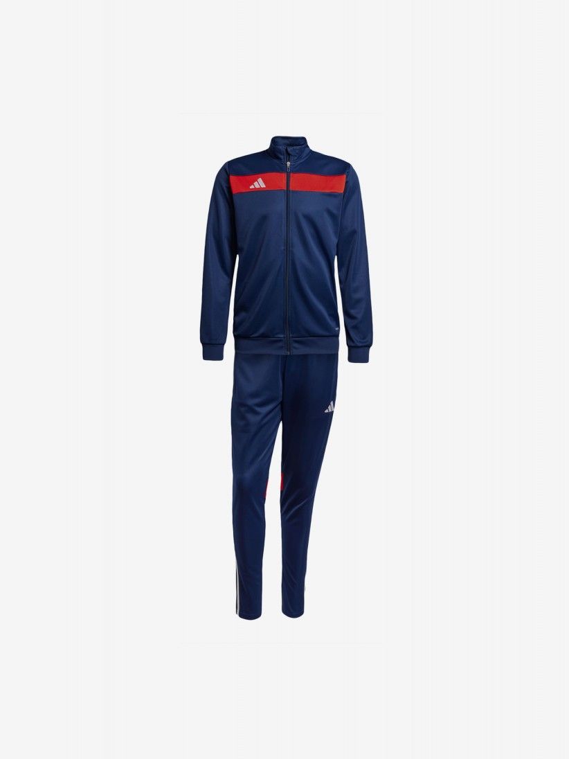 Chndal Adidas Tiro 25 Essentials Azul y Rojo