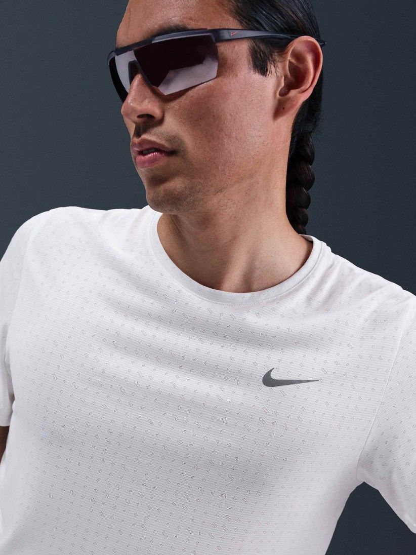 Nike Miler Breathe Dri-FIT White Running T-shirt For Men