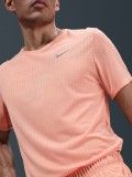 Camiseta de Running Nike Miler Breathe Dri-FIT Salmn Para Hombre
